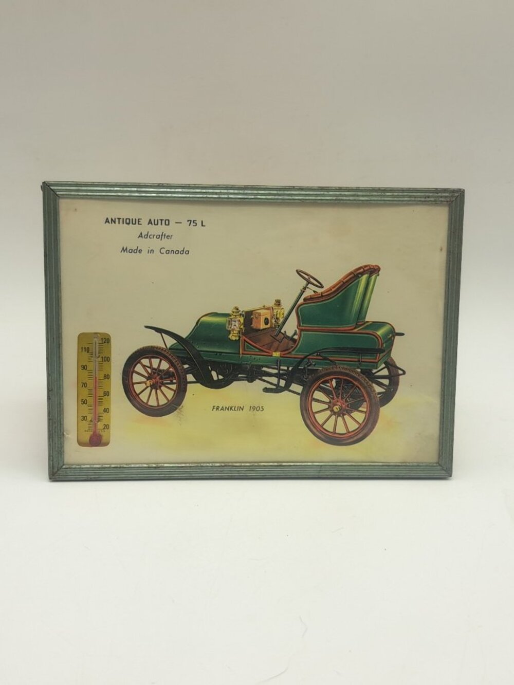 1905 Franklin Thermometer Garage Sign